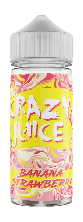 Набор Crazy Juice Органика Banana Straw (Банан Клубника) 120мл 3мг
